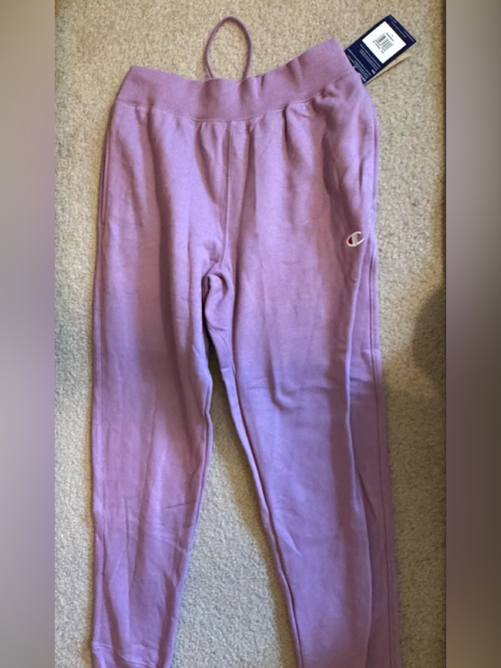 Champion Lavender Reverse Weave Joggers